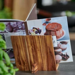ACACIA LUX Support Livre Ou Tablette Naturel