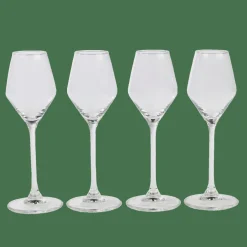 AFTER DINNER Verre à Porto Set De 4 Transparent