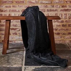 AGNES Plaid Anthracite