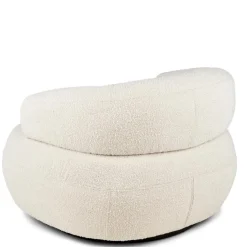AGNES Plaid Blanc Cassé