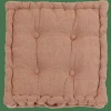 ALIDA Coussin Matelas Brun