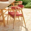 AUGUST Coussin D'assise Rouge