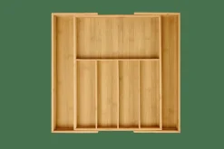 BAMBOO Organisateur Tiroir Escamotable Naturel