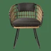BONES Chaise Noir