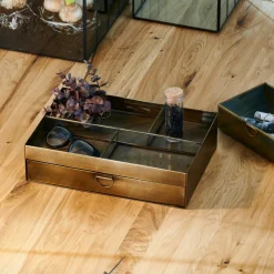 BRASS Organisateur De Bureau Bronze