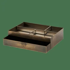 BRASS Organisateur De Bureau Bronze