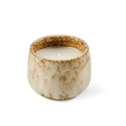 CERAMIC Bougie En Pot Beige