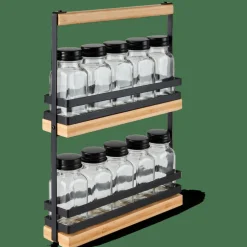 COMPACT Support à épices Noir