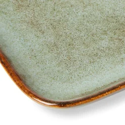 COZY GREEN Assiette Vert