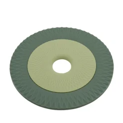 CUISINO Dessous-de-plat Set De 2 2 Couleurs Menthe, Vert Foncé