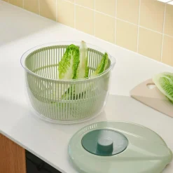 CUISINO Essoreuse à Salade Vert, Menthe
