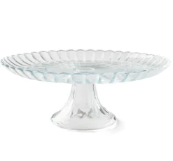 DAHLITA Plat à Gâteau Transparent