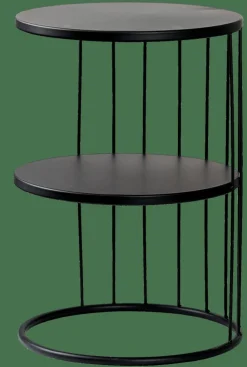 ELMER Table D'appoint Noir