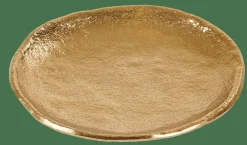 ERBA Plat à Bougies Doré