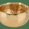 ERBA Support Bougie Chauffe-plat Doré