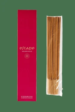 ESCAPE GOLDEN BLISS Encens 30 Bâtonnets Bordeaux