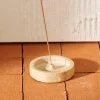 ESCAPE Porte-encens Porte-encens Travertin Beige