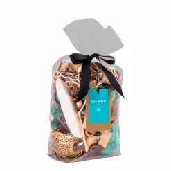 ESCAPE SENSES Bougies Chauffe-plat Parfumées Set De 9 Turquoise