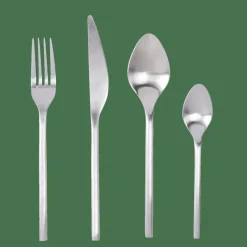 ETNA SATIN Couverts 16 Pièces Argent