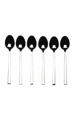 FINE Cuillère Apéro Set De 6 Argent