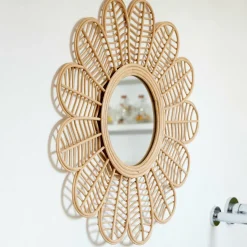 FLOWER Miroir Naturel