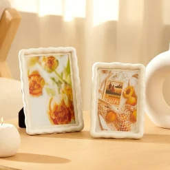 FLOWY Cadre Photo Blanc