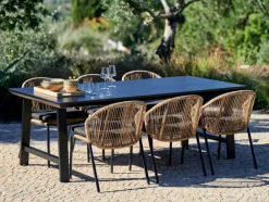 FORMAX & ROYAN Set De Jardin Noir/natural