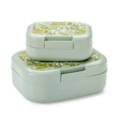 FRESHMOOD Boîte à Snack Avec Clip Seafoam + Motif Loulou Sea Foam (vert)