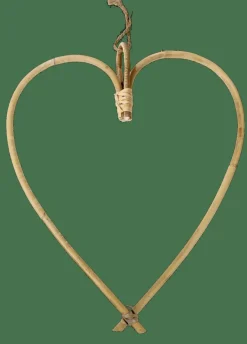 HEART Décoration à Suspendre Naturel