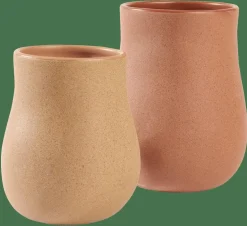 INTERO Pot De Fleurs Rouge Clair