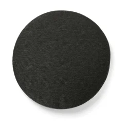 JULES Set De Jardin Avec Coussins De Chaise Noir