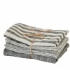 LAURENT Torchon Set De 3 Jaune