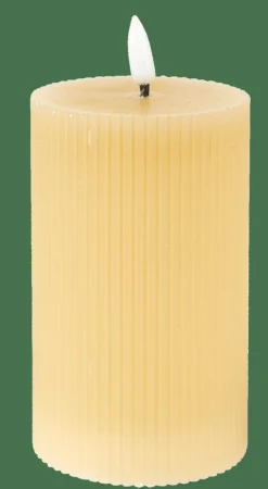 LED Bougie Avec LED Brun