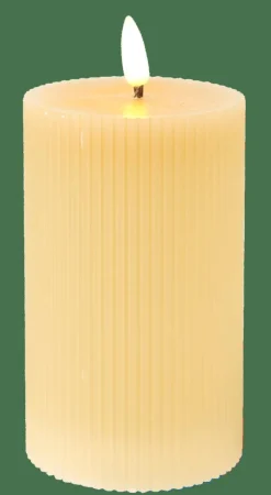 LED Bougie Avec LED Brun