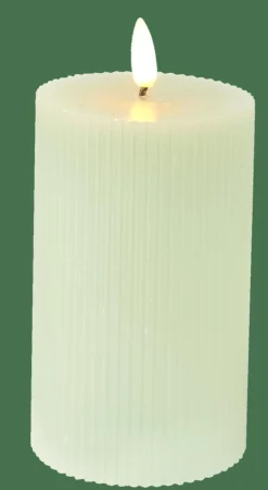 LED Bougie Avec LED Menthe