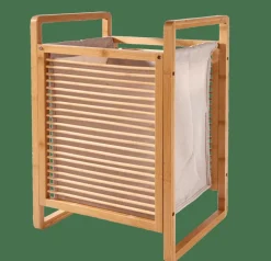 LINOLUX BAMBOE Panier à Linge Naturel