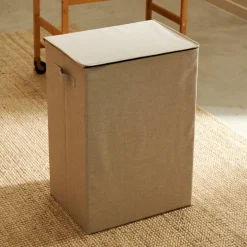 LINOLUX Panier à Linge Luxueux Beige
