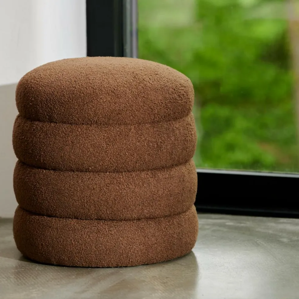 LOBBY Pouf Brun