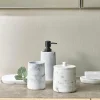 LUNA Boîte à Coton Avec Couvercle Blanc