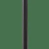 LUNA Brosse WC Avec Support Noir, Blanc