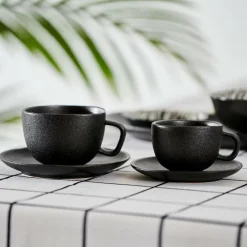 MAGMA Tasse Et Soucoupe Expresso 11 CL Noir
