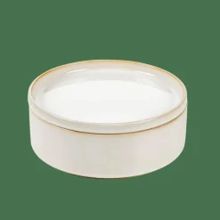 MINERAL MARBLE Assiette Blanc