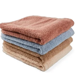 MINERAL Serviette De Bain Bleu