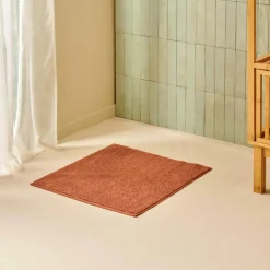 MINERAL Tapis De Bain Terre Cuite