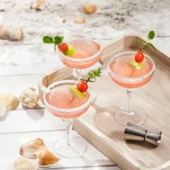 MIXOLOGY Verre à Cocktail 22,5 CL Transparent