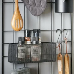 MODULAR Panier En Fil Noir