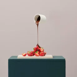 MOON Pot à Lait 20 CL Blanc