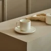 MOON Tasse Et Soucoupe 20 CL Blanc