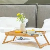 NEW BAMBOO Plateau De Lit Naturel