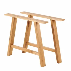 NEW OAK Pieds De Table A Noir